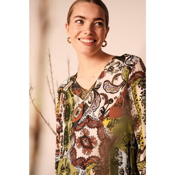 NWT CREAM Melody Short Dress - Mollie Fit - Picture 2 of 12